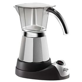 Delonghi EMK6 Esclusivo Alicia Electric Moka Espresso Maker by Espresso Machines