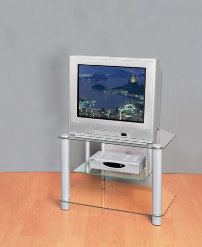 Verstaerker Und Receiver: VCM Design TV-LCD-Rack Pico Aluminium/Glas