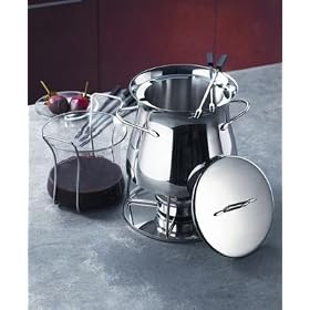 Bodum Stainless-Steel Fondue with Glass Insert by Bodum