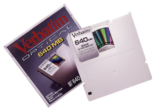 Verst&auml;rker und Receiver: Verbatim 5X Unformatted MO-Cartridge 640MB 3� 512B/Sektor