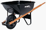 6CUFT Pro Wheelbarrow