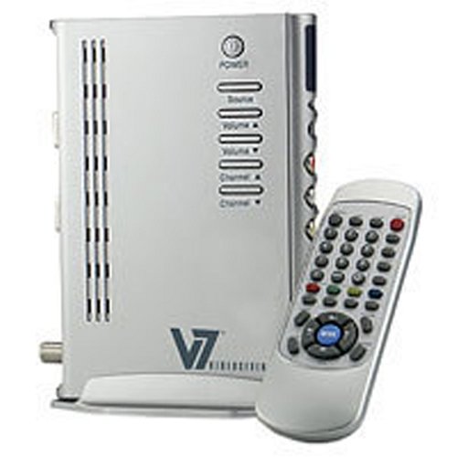 Verst&auml;rker und Receiver: Videoseven TV BOX 33 TV Tuner extern weiss