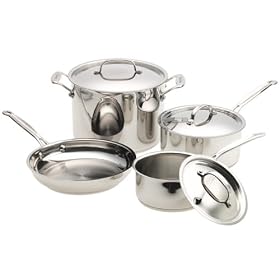 Cuisinart Chef's Classic Stainless 7-Piece Cookware Set by Cookware Sets