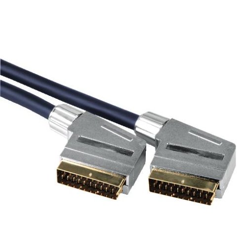 Heimkinosysteme: HomeTheatre Verbindungskabel Scart-Stecker - Scart-Stecker, 5 m