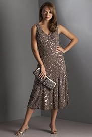 Speziale Chevron Beaded Dress Speziale Chevron Beaded Dress