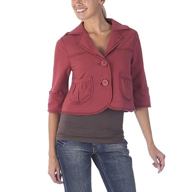 Juniors' Mossimo Supply Co. Knit Swing Jacket - Santa Fe Rose  