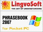 LingvoSoft PhraseBook 2007 German <-> Armenian for Pocket PC