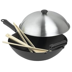 Chefmate® 5-pc. Nonstick Wok Set by Woks