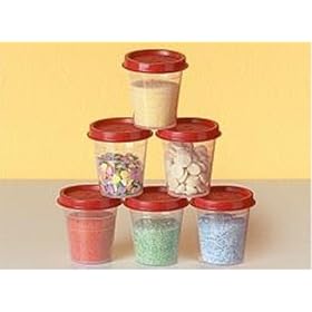 Tupperware 6-Piece Classic Sheer Midgets Set by Tupperware