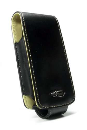 Kompaktanlagen: k4mobile - Ledertasche Blackberry Pearl