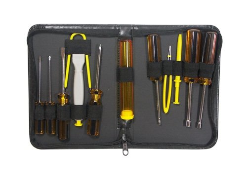 Projektoren: PC-Werkzeug-Kit,13-teilig, in Kunstledertasche