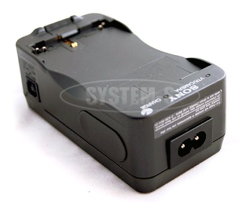 Festplatten: Sony AC-V100 Akku Ladeger�t f�r NP-F100 NP-F200 NP-F220
