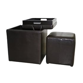 Global Distinctions Buy One Get One Free Ottoman $59.99