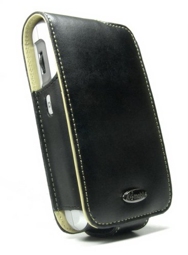 Kompaktanlagen: k4mobile Ledertasche f�r FS Loox T810 / T830 +Clip