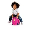girl playing with trunki