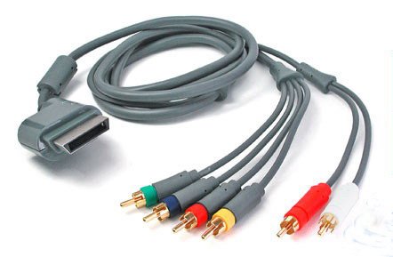 HDTV Component Kabel Deluxe, vergoldet, exklusive für Microsoft Xbox