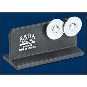 Rada Cutlery Quick Edge Knife Sharpener For Rada Knives (Hardened Steel Wheels) by 
