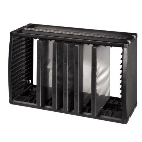Heimkinosysteme: Hama DVD-Rack 20 schwarz