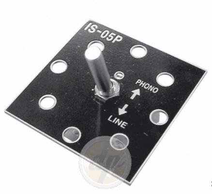 Verst&auml;rker und Receiver: Vestax Input-Switch f�r PMC05/07 Pro2/3/D (VTIS05P2)