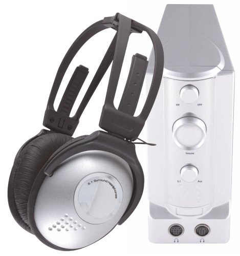 Elektronik und Foto: ACV 5.1 Surround Digital Kopfh�rer & Verst�rker Set
