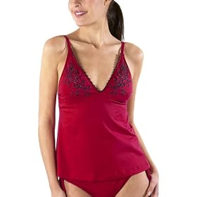 Mossimo® Black: Embroidered Tankini - Red Picture