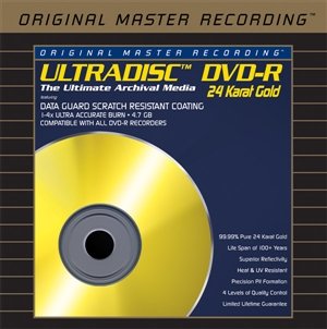 MP3 Player: MFSL Ultradisc DVD-R 5 4,7 GB 24 kt Gold