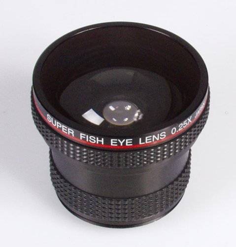 Festplatten: Super Fish-Eye, Vorsatz mit Faktor 0,25