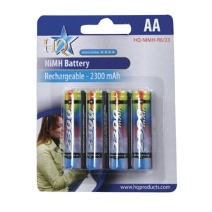 Heimkinosysteme: HQ NIMH R6 Akku 2300mAh