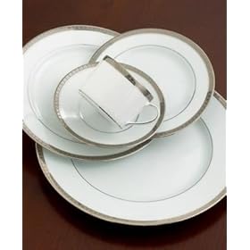 Bernardaud Athena Platinum Salad Bowl, 10 by Bernardaud
