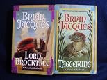 Brian Jacques Set 7 (Lord Brocktree, Taggerung) (Redwall Series, 13-14)