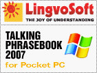 LingvoSoft Talking PhraseBook 2007 German <-> Indonesian for Pocket PC