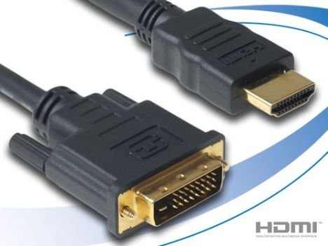 Zubeh&ouml;r: 1.0m PureLink zertifiziert HDMI / DVI-D - vergoldet