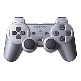 Sony Playstation 2 Dualshock 2 Analog Controller Satin Silver