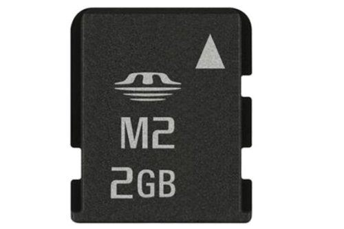 MP3 Player: Micro Memory Stick (M2) 2GB Speicherkarte inkl. Pro Duo Adapter-Garantie 3 JAHRE