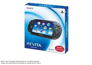 PlayStation Vita (プレイステーション ヴィータ) 3G/Wi‐Fiモデル クリスタル・ブラック (初回限定版) (PCH-1100 AA01)