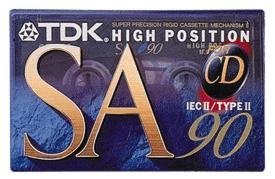 TV Ger&auml;te: TDK SA-90 EB Audio-Kassette (90min) 2er Pack