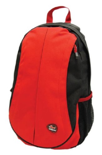 Lautsprecher: Laptop-Rucksack Notebook-Rucksack maloperro "OVO" RED bis 12"