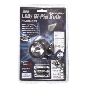 Festplatten: Stirnlampe mit 3 LEDs und 1 Xenon Gl�hlampe