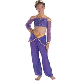 Kid's Princess Jasmine Costume (Size:Small 4-6)