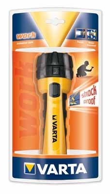Verst&auml;rker und Receiver: Varta 2AA Industrial Light Taschenlampe
