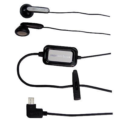 DVD Player: Original BenQ Siemens Stereo Headset mit integriertem FM Radio fuer: CF61 | CL70 | EF71!