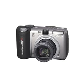 Canon PowerShot A650IS 12.1MP Digital Camera Picture