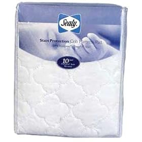 Kolcraft SealyStain Protection Crib Mattress Pad