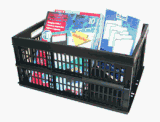 Collapsible Crate - Black by Liss America
