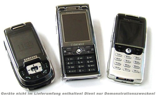 Heimkinosysteme: humancall Crystal Case Tasche aus hochwertigem Polycarbonat fuer Nokia N72 (Achtung: Der Vertrieb von humancall Qualitaetszubehoer erfolgt ausschlie�lich ueber humancall)