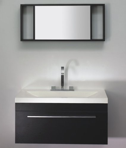 Modern Italian Style Bathroom Cabinet and Sink