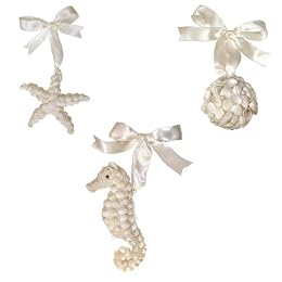 Shell Ornaments 3-pc. Set