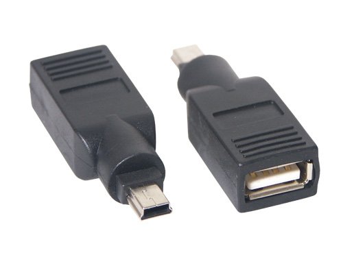 Audio und Video: USB Kupplung Buchse A an Mini- 5pin Stecker