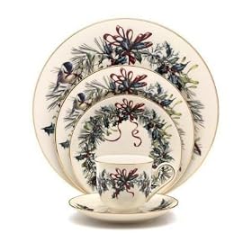 Lenox Winter Greetings Sugar Bowl With Lid by Lenox