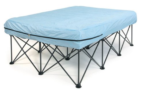 LCM Direct Portable Bed Frame for Air-Filled Mattresses with Carry/Storage Bag, Queen